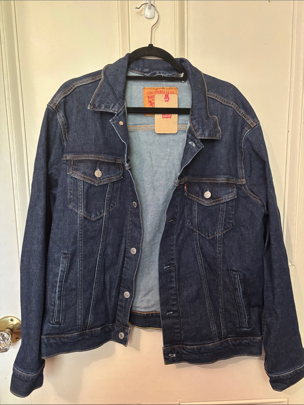 Levi's Indigo Blue Men's Denim Trucker Jacket